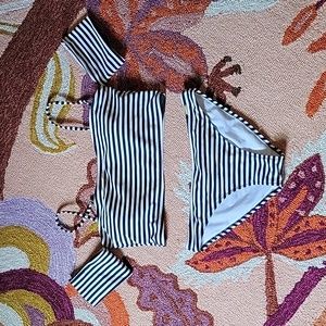 Black & White Stripe 2 piece